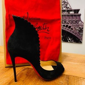 Christian Louboutin Pijonina Suede Heel